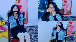 ABG Daun Masih Muda Terikat di Kamar Zona Fetish BDSM Video by BebasIndo