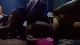 Hijab Ungu Nyepong Kontol Binal Video by BebasIndo